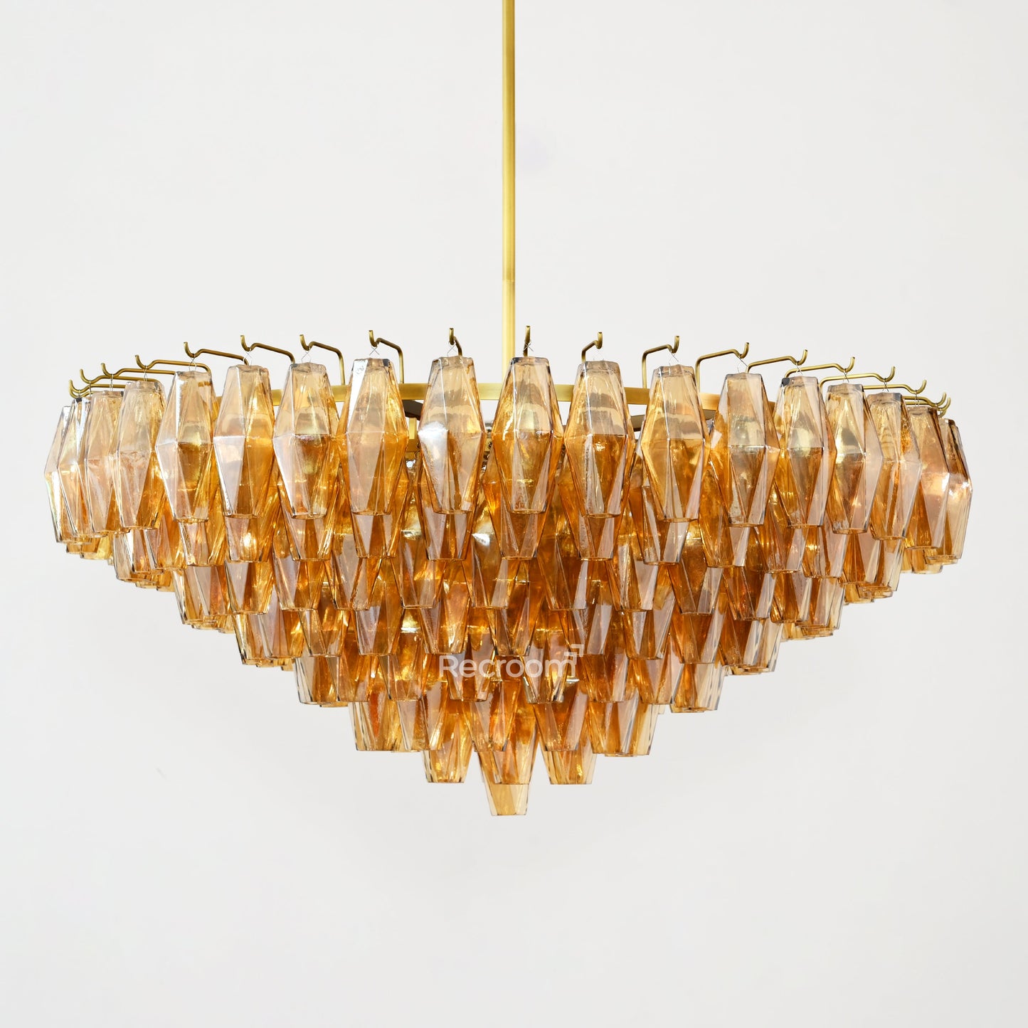 Chia Round Tired Chandelier 37"