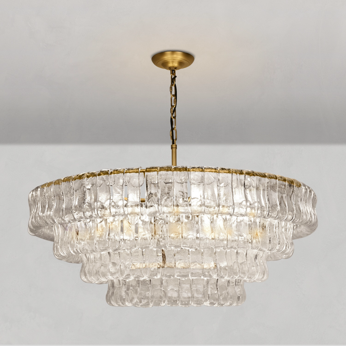 Ghiaccio Round Chandelier36" 48" 60"