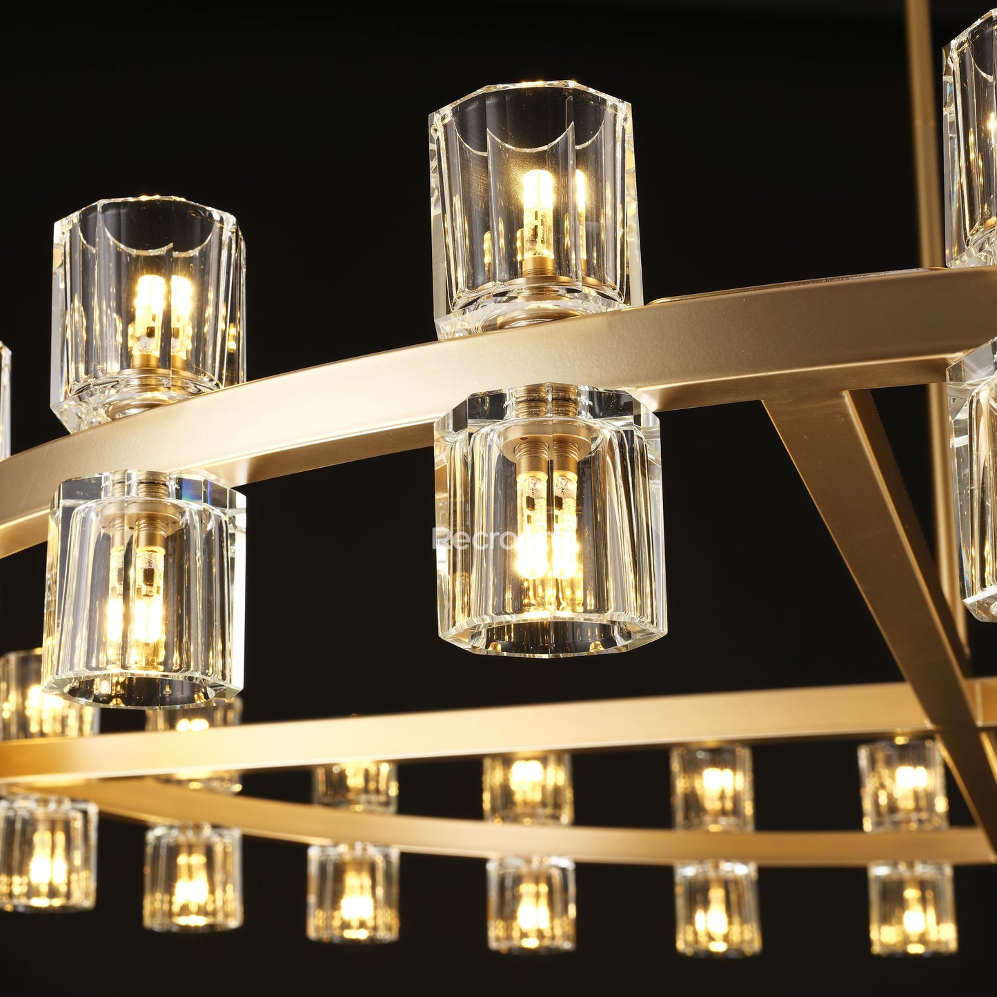 Arcachonest Round Chandelier 48"