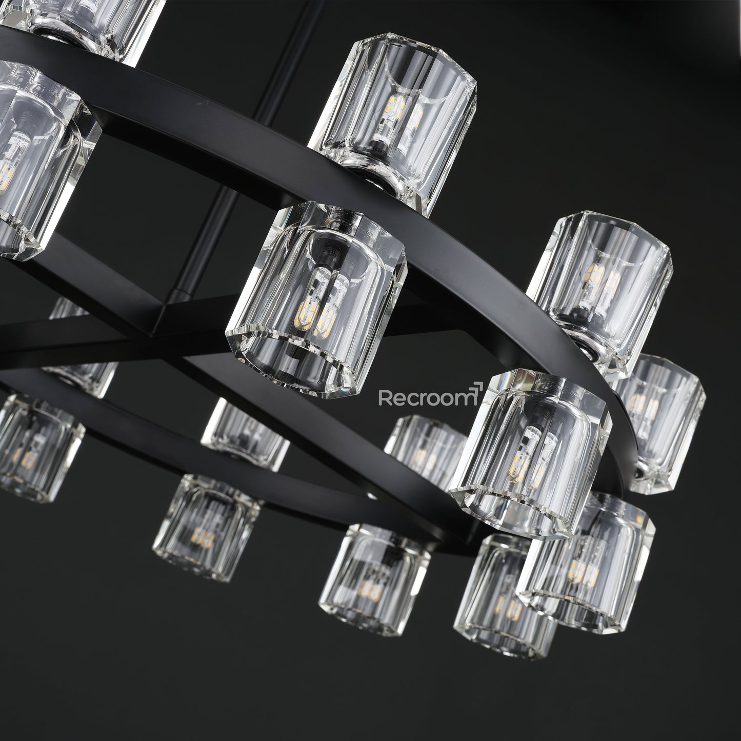 Arcachonest Round Chandelier 24"