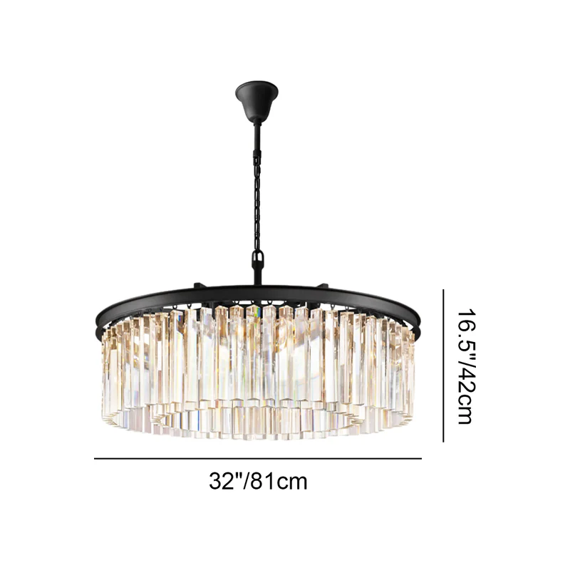 Odean Round Chandelier 32"