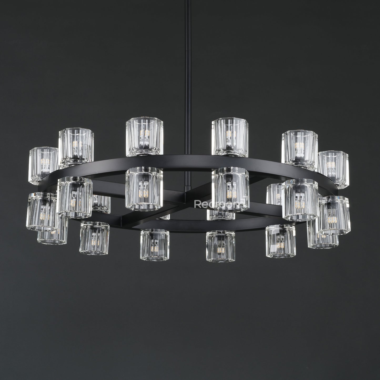 Arcachonest Round Chandelier 24"