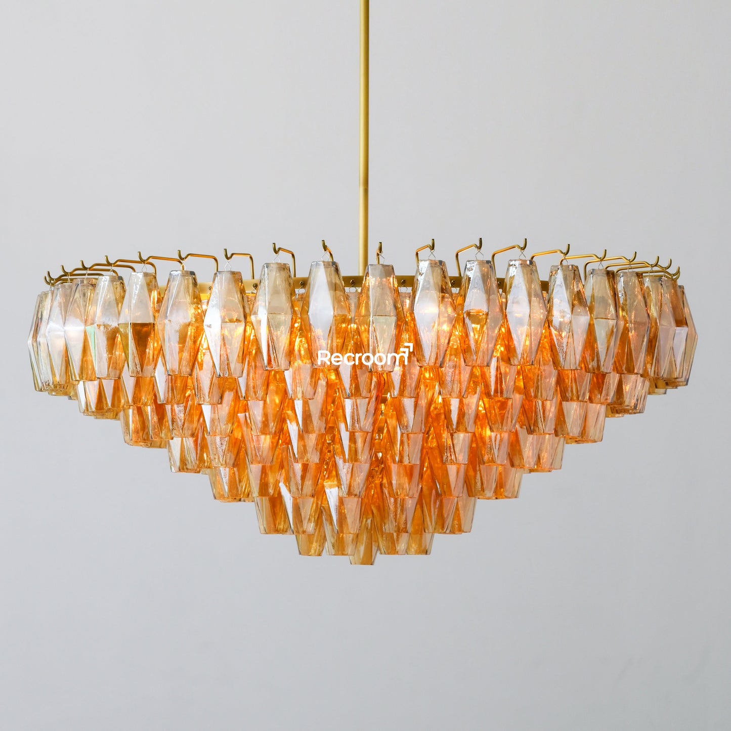 Chia Round Tired Chandelier 47"