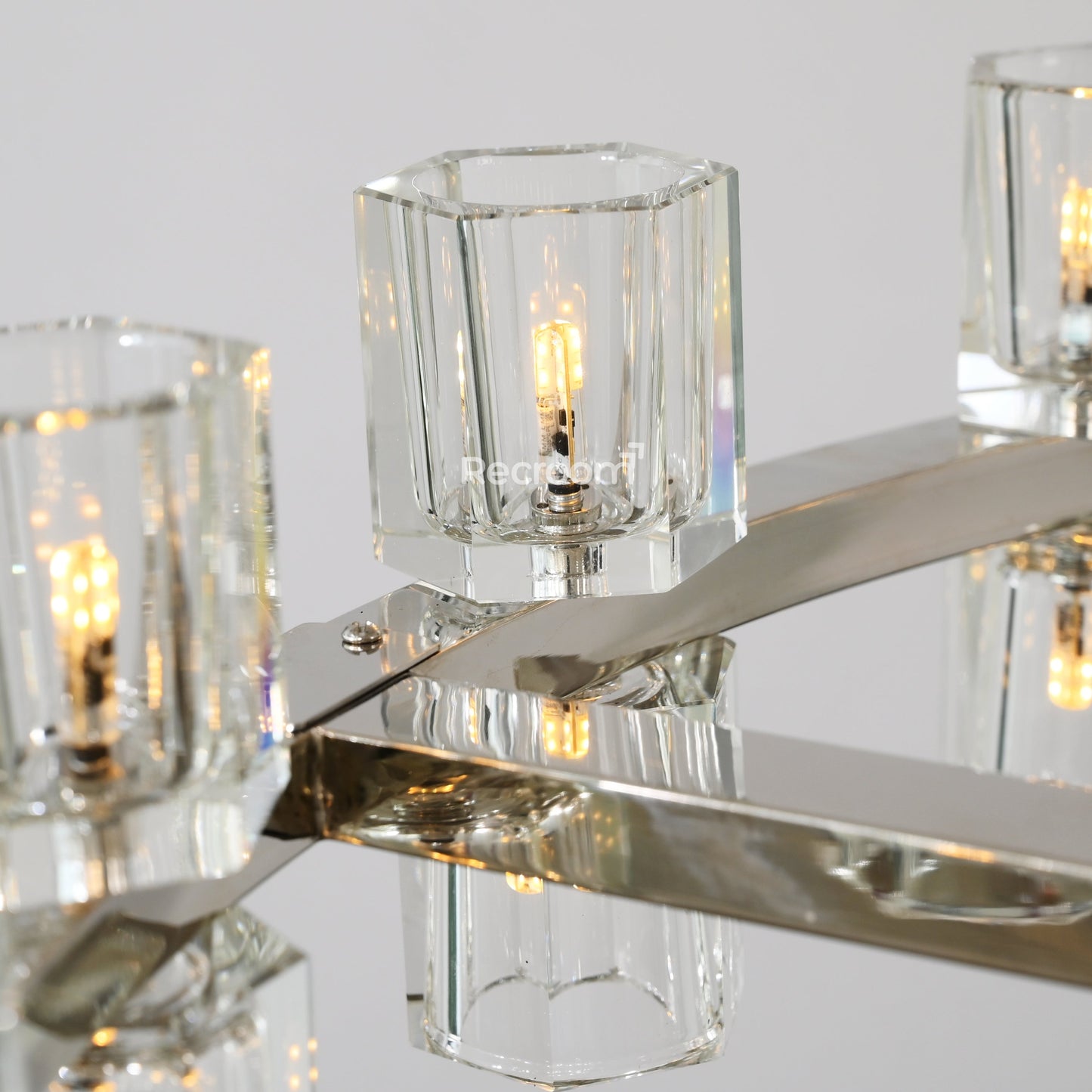 Arcachonest LED Round 2-Tier Chandelier 60"