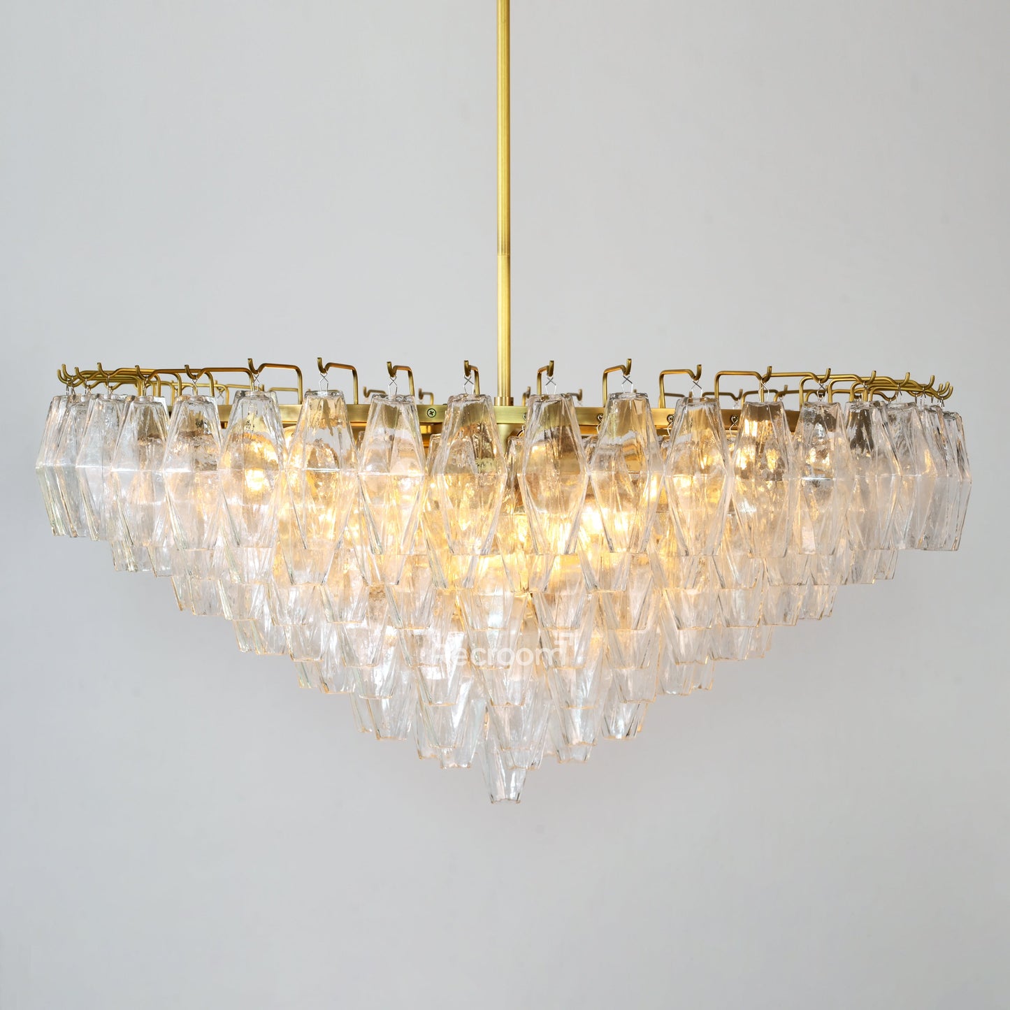 Chia Round Tired Chandelier 37"