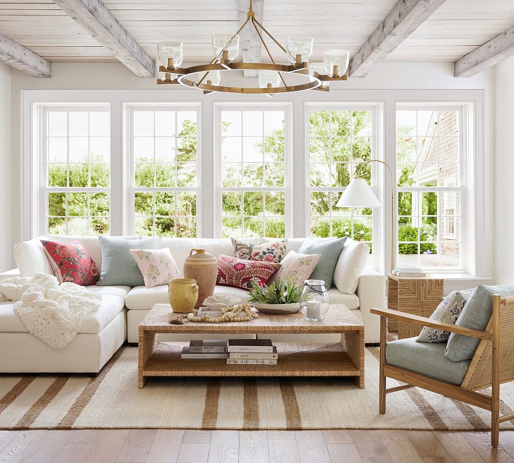 Chamberlin Metal Round Chandelier (50")