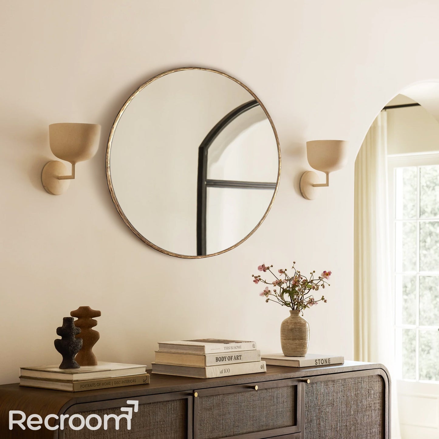 Thaddeo Round Mirror