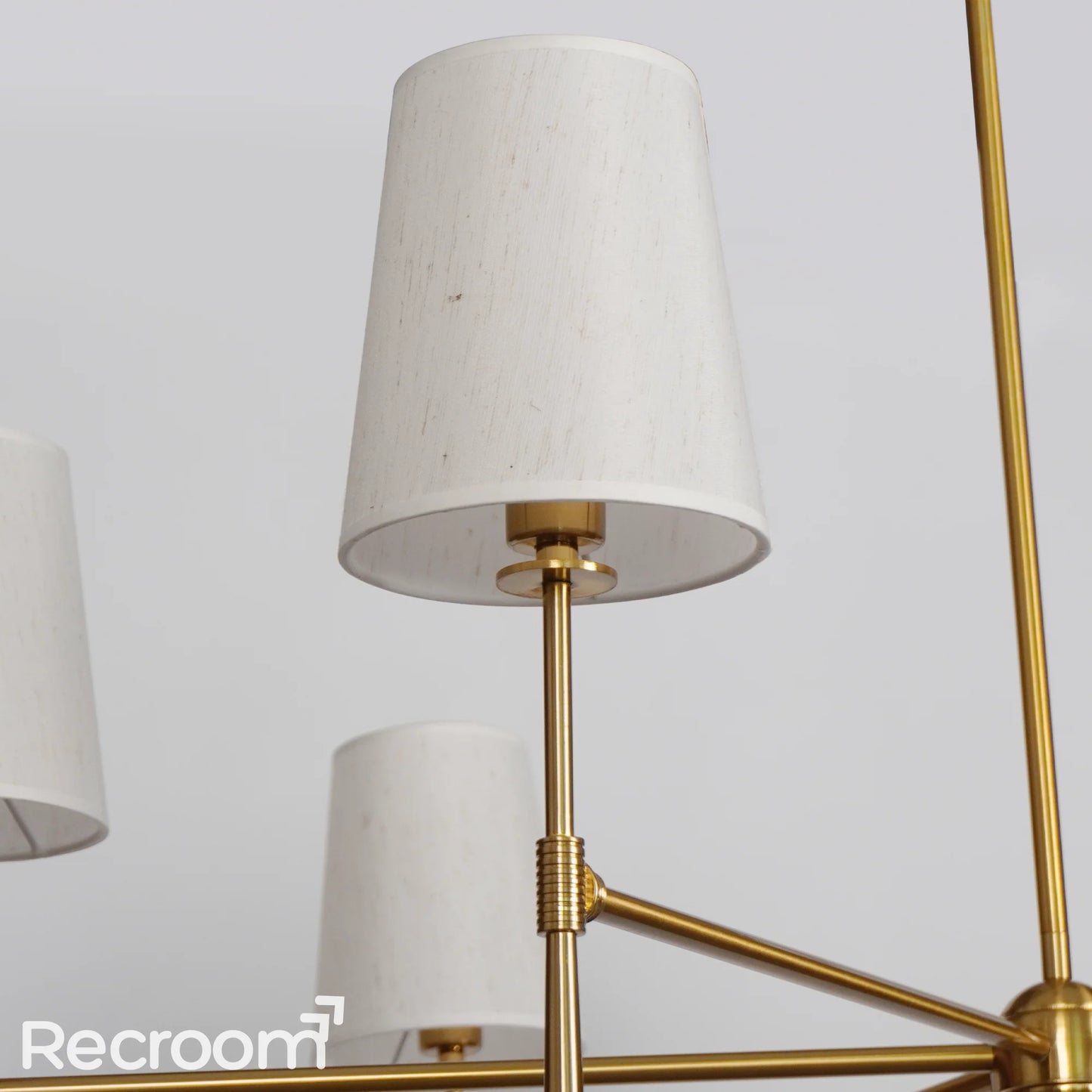 Art Fabric Lamp Shade Rhodes Round Chandelier42"