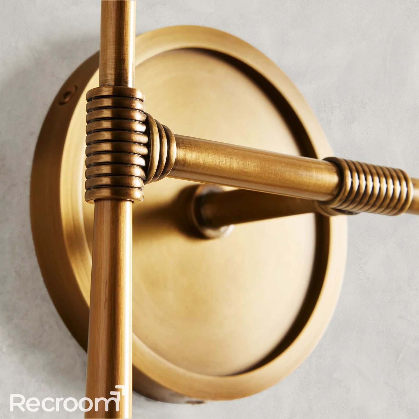 Art Fabric Lamp Shade Rhodes Double Wall Sconce