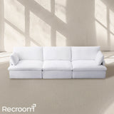 Kloud Modular Track Arm 3-Piece Sofa