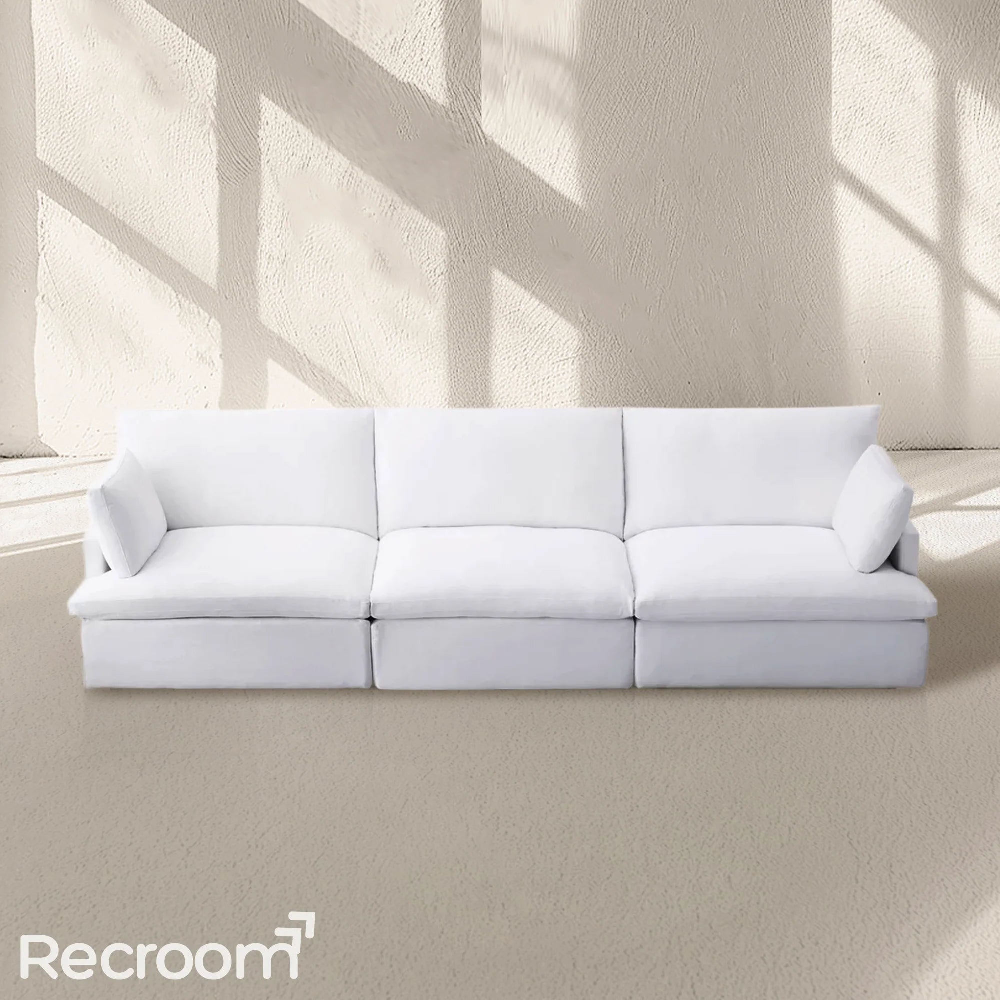 Kloud Modular Track Arm 3-Piece Sofa