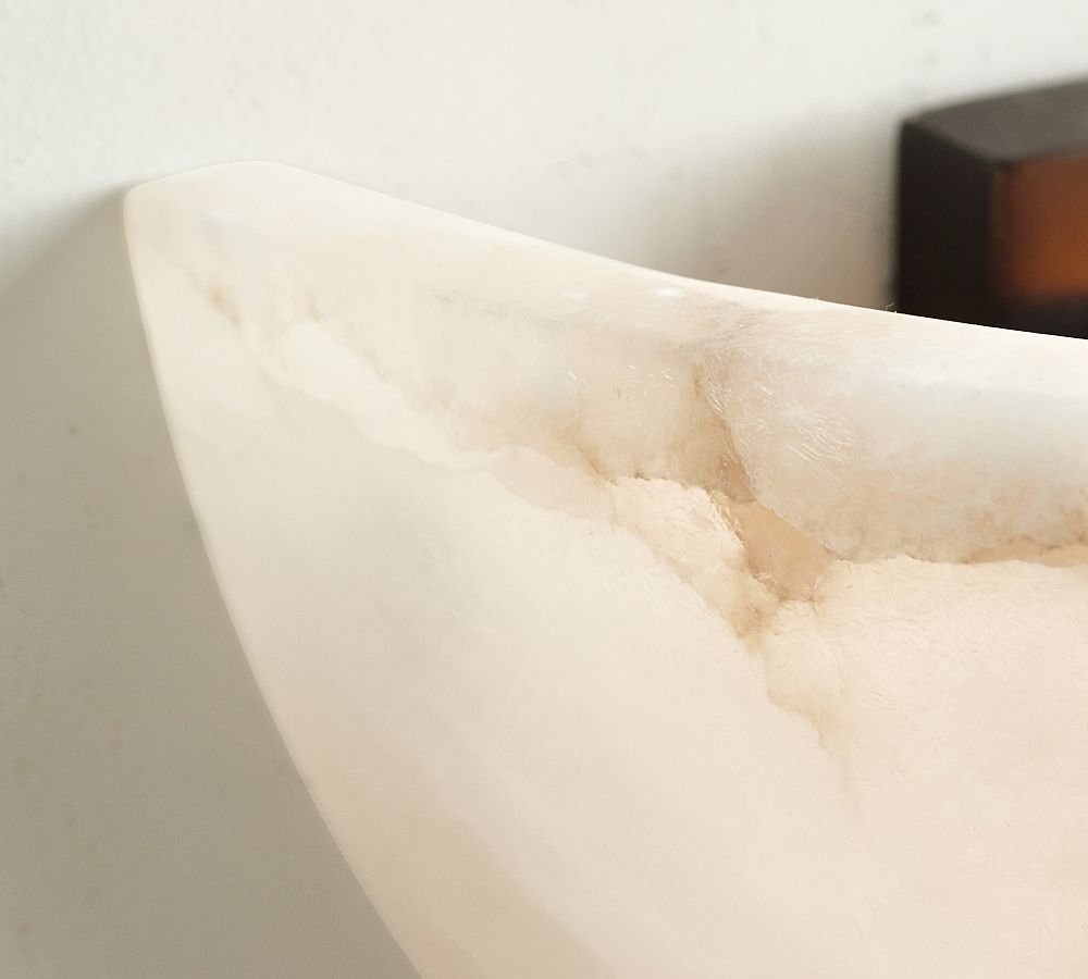 Windham Alabaster Sconce (13")