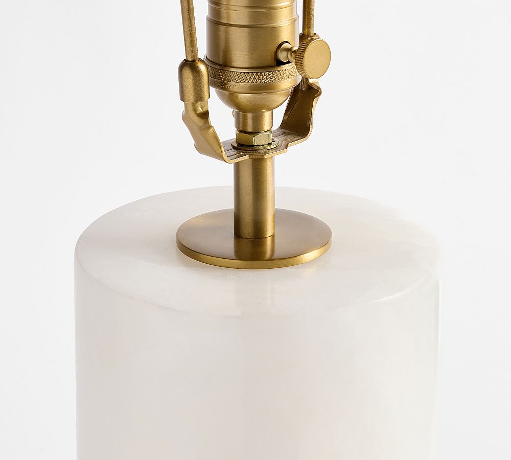 Windham Alabaster Table Lamp (24")