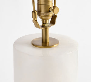 Windham Alabaster Table Lamp (24")