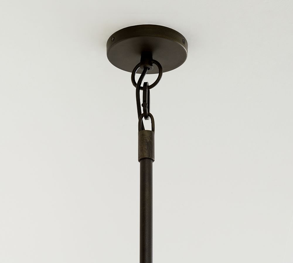 Windham Alabaster Tile Round Chandelier (30"-42")