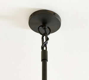Windham Recycled Glass Tile Round Chandelier (42")